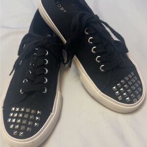 Torrid Black Studded Sneakers